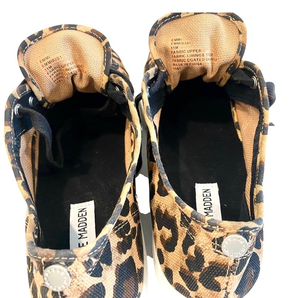 Steve Madden Platform Cheetah Sneakers | Women’s Size 11 - Picture 9 of 11
